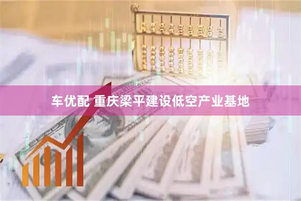 车优配 重庆梁平建设低空产业基地