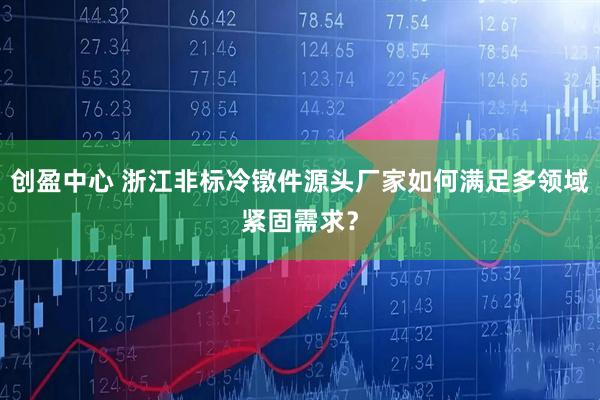 创盈中心 浙江非标冷镦件源头厂家如何满足多领域紧固需求?